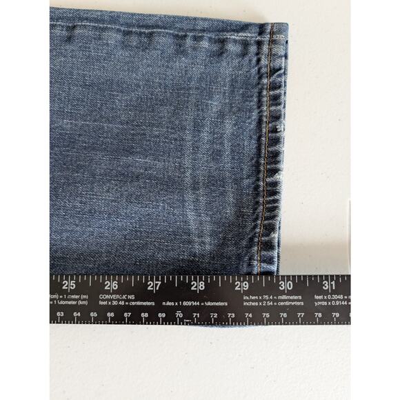 Polo Ralph Lauren Hampton Jean Men 34x30* Straight Leg Honeycomb Classic Denim - Picture 13 of 14